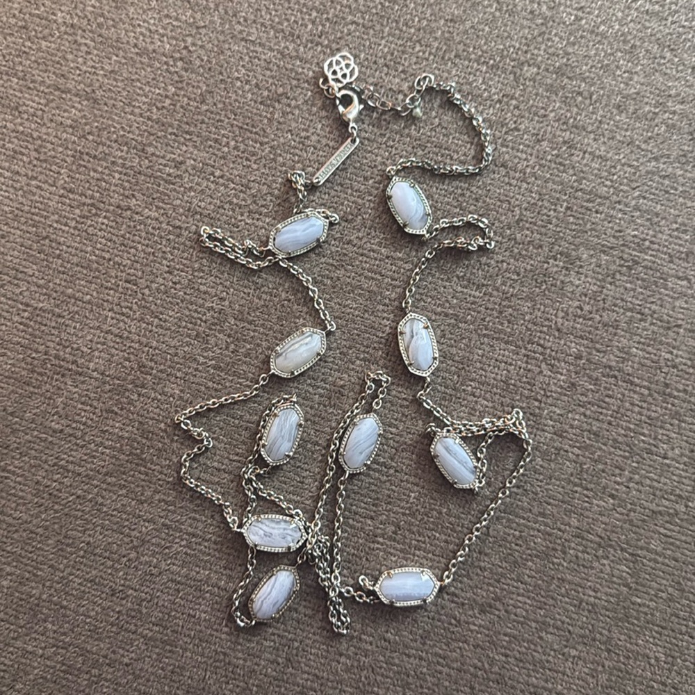 Kendra Scott Blue long necklace
